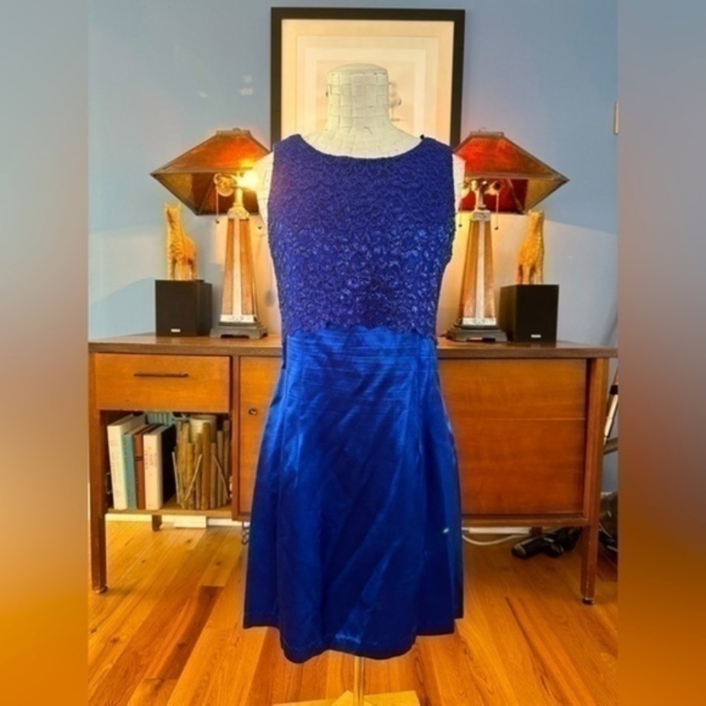Fredericks of Hollywood blue lace up Y2K mini
